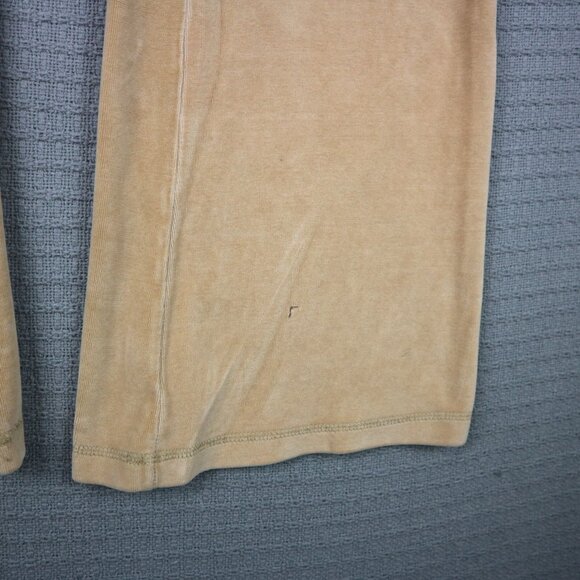 Point Zero Nicole Benisti Flare Bootcut Velour Track Pants Womens Medium Y2K - Picture 3 of 9